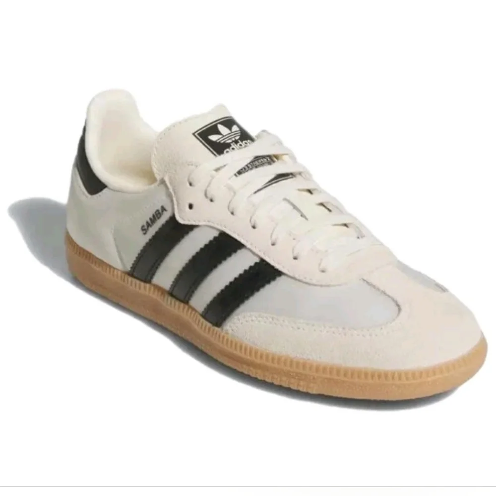 Adidas Samba Og J 'Crewhite/ CBlack/Gum3' - JQ3644 Size 7